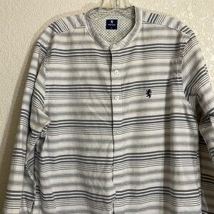 Red Tape Button-Up Men’s Shirt